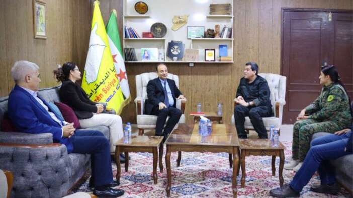 Osman Baydemir’den ''süreç'' temasları: Mazlum Abdi ile görüştü!