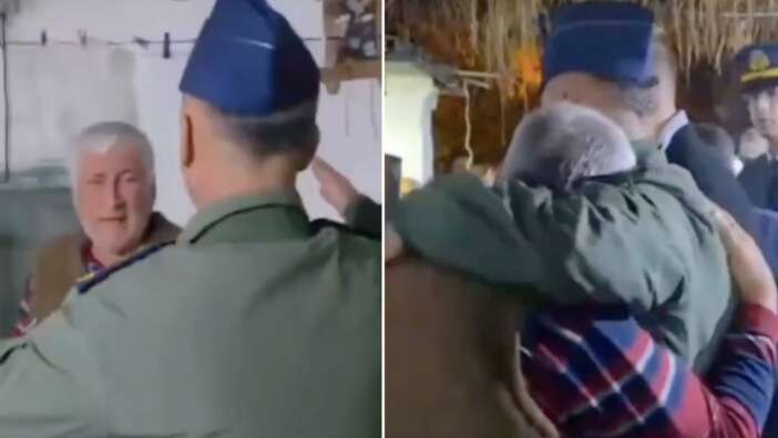 Şehidimizin babasına acı haber böyle verildi: Osman Amca artık bir şehit babasısın!