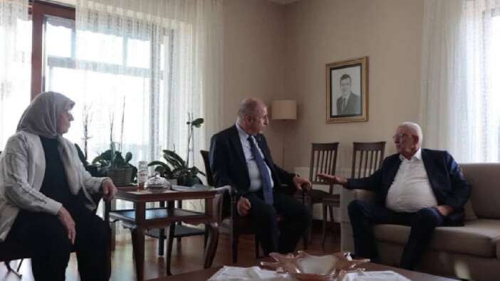 Ümit Özdağ, İmamoğlu ailesini ziyaret etti