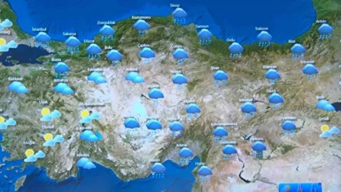 Meteoroloji alarm verdi! Ülke genelinde üç gün boyunca sürecek! İşte son hava durumu tahminleri...