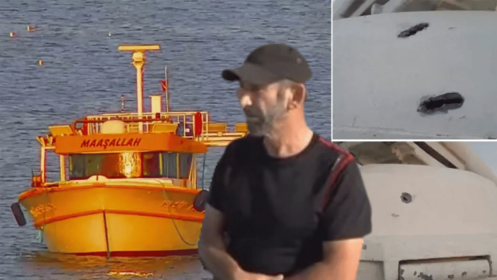 Yunan sahil güvenliği Türk balıkçı teknesine ateş açtı! Kaptan o kabus anlarını anlattı...