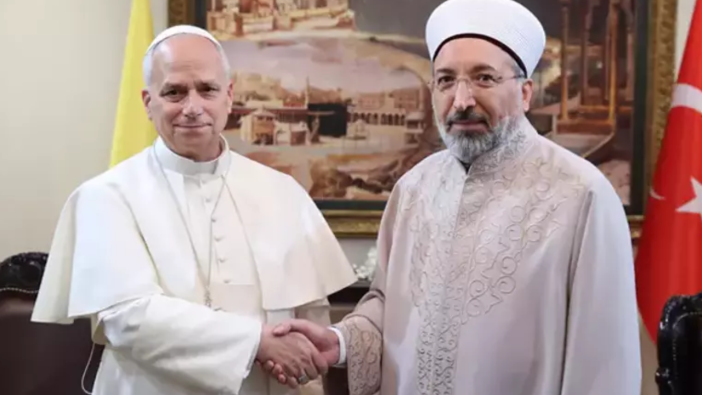 Papa 14. Leo'dan Diyanet İşleri Başkanlığı’na dikkat çekici ziyaret!