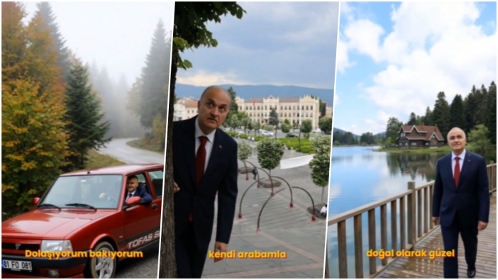 Bolu ile Düzce belediye başkanlarının sosyal medyadaki atışması gündem oldu! Tanju Özcan'a boz ayı heykeli göndermesi