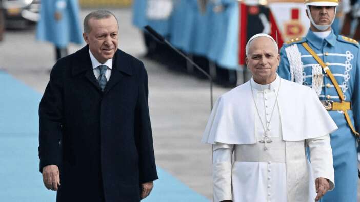 Dünyada barışın adı: Türkiye! Papa 14. Leo Erdoğan'ı işaret etti: Barışın öncüsü Türkiye olabilir!