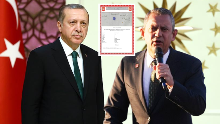 Özgür Özel'in yalanı patladı! MSB Cumhurbaşkanı Erdoğan’ın dedesinin şehadet belgesini açıkladı
