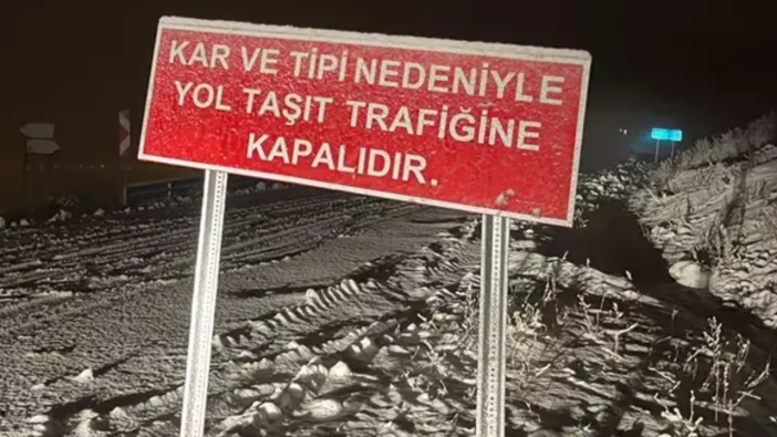 Kara kış vurdu! Kritik yol aylarca trafiğe kapatıldı: Sürücülere zorunlu güzergâh değişikliği