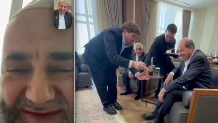 Kıbrıs'ta dua krizi! Eski KKTC Cumhurbaşkanı Ersin Tatar inkar etti, Cübbeli Ahmet görüşme görüntülerini yayınladı!