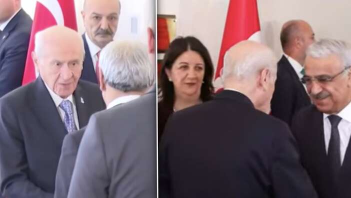 Bahçeli, DEM heyetini kapıda karşıladı! Terörsüz Türkiye sürecinin kritik görüşmesi sonrası ilk açıklama: 2. aşamaya geçildi!