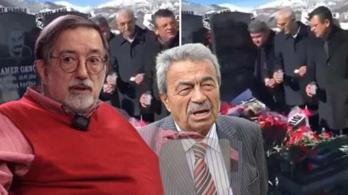 Murat Bardakçı’dan dikkat çeken yazı: Özgür Özel ve Veli Ağbaba’nın mezar başındaki görüntüsünü “Ayyaşlar Bayramı”na benzetti