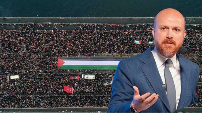 Bilal Erdoğan'dan vicdani çağrı: 1 Ocak sabahı Galata Köprüsü'nde Filistin için bir araya geleceğiz!