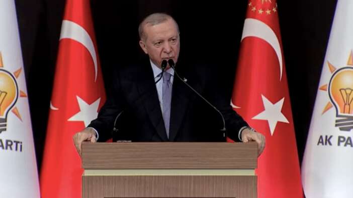 Cumhurbaşkanı Erdoğan'dan dikkat çeken mesaj: Ne hakkımızı yediririz ne de milleti yabancılara şikayet ederiz!