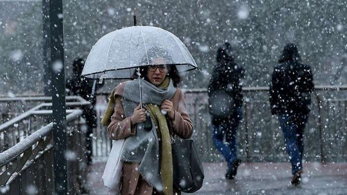 Meteoroloji yoğun kar yağışı için tarih verdi! Bu iller dikkat