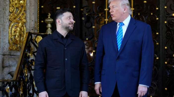 Trump–Zelensky görüşmesi sonrası sinirler gerildi! Trump'ın "Ne mal soru bu" çıkışı sonrası Zelensky'nin mimiklere dikkat...
