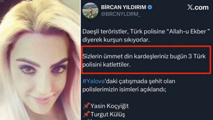 Bu kaçıncı provokasyon? DEAŞ paylaşımı bardağı taşırdı: Bircan Yıldırım’a “tutuklansın” çağrısı, geçmiş provokasyonlar tek tek ortaya döküldü!