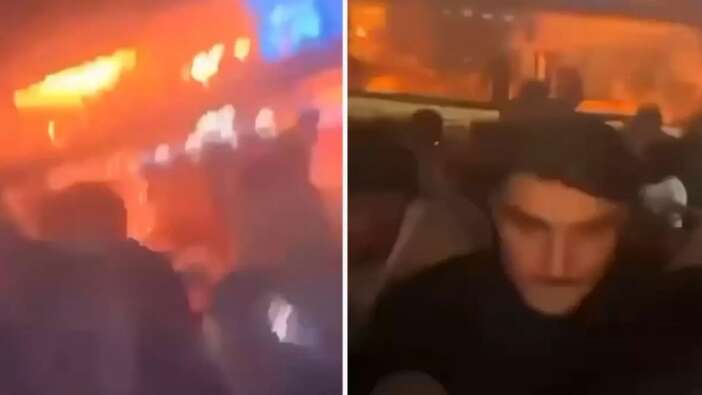Korku dolu anlar! İsviçre’de 40 kişinin öldüğü bar faciasında yeni görüntüler ortaya çıktı!