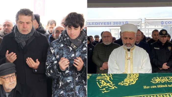 Cüneyt Özdemir’in acı günü: Annesi Hamiyet Özdemir son yolculuğuna uğurlandı