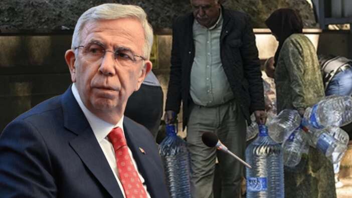 Ankara’da su çilesi çığrından çıktı! Vatandaş çeşmelerden su taşıyor... Mansur Yavaş neden hala sessiz?