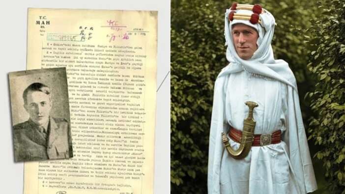 MİT, Arabistanlı Lawrence hakkında istihbarat belgesini paylaştı! "Bazen Müslüman hocası kıyafetinde, bazen de Musevi haham şeklinde zehirli telkinatlarda bulundu"
