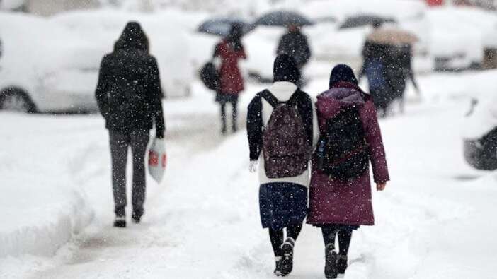 O ilimizde okullar tatildi! Eğitime 1 gün ara verildi