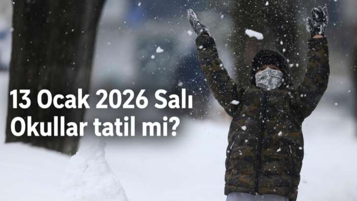 13 Ocak 2026 Salı günü okullar tatil mi? Yarın okullar tatil mi? İlk tatil haberi Tunceli'den geldi