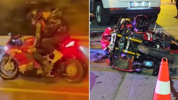 Kaskını kız arkadaşına verdi, kendi canından oldu! Antalya'da fenomen motosikletçi Kadir Akbulut hayatını kaybetti!