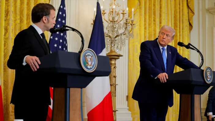 Macron'dan Trump'ın vergi kararına sert tepki