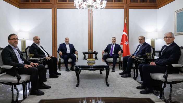 Bakan Fidan, Hamas heyetiyle görüştü