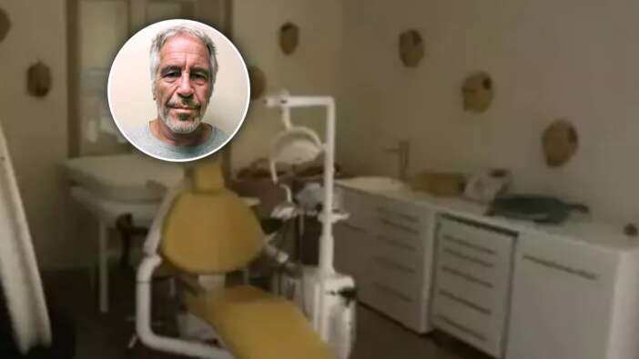 Epstein'in kabus adasından kan donduran kareler! Dişçi koltuğu, kara tahta ve gizemli etiketler... İşte işkence odaları!