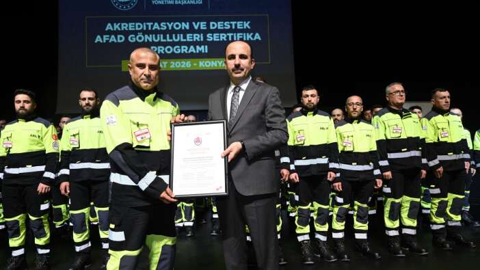 Konya Büyükşehir Belediyesi, Türkiye'de bir ilke imza attı! Hafif, orta ve ağır seviye kentsel arama kurtarma akreditasyonunun üçünü birden alan ilk yerel yönetim oldu!