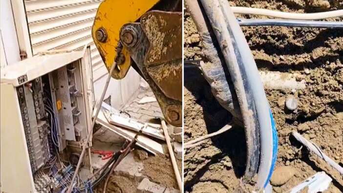 Şırnak'ta şok görüntüler! Yerin altından kaçak hat çektiler: 585 milyon TL buhar oldu!