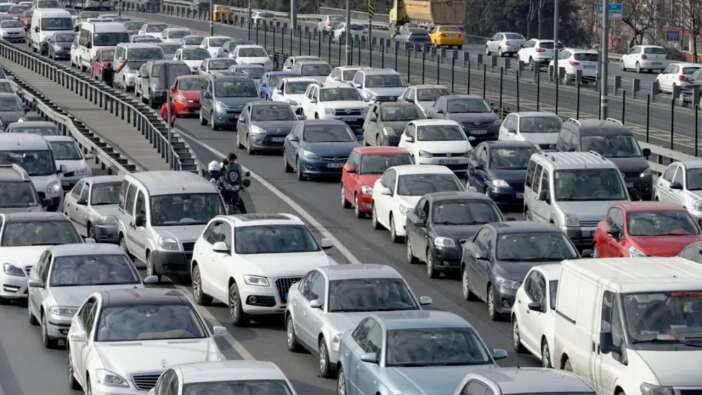 Trafikte 33 milyon 751 bin araç! Yeni kayıtlarda sert düşüş