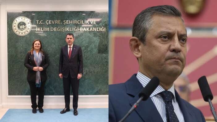Özel ve İmamoğlu bu habere çıldıracak! Şimdi yandın Burcu Köksal! CHPli Belediye Başkanı Köksal Bakan Kurum'u ziyaret etti