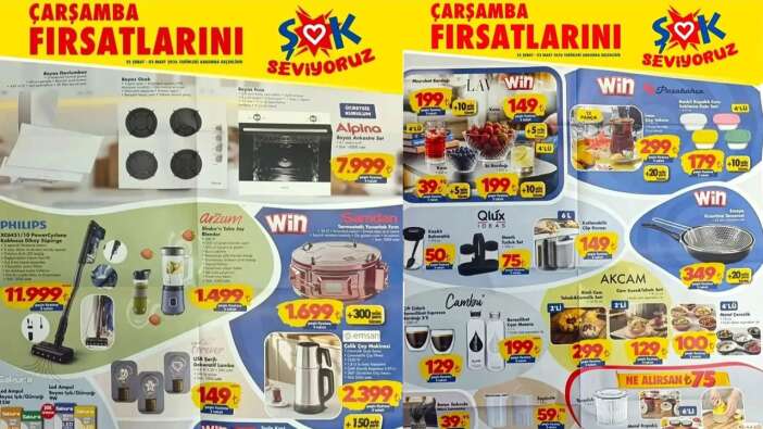 ŞOK 25 Şubat 2026 Aktüel Ürünler Kataloğu yayımlandı! Birçok üründe büyük indirim! İşte o ürünler