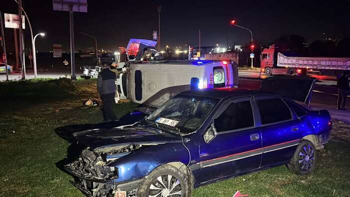 Manisa'da feci kaza! 5 yaralı