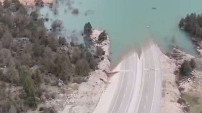 Konya-Antalya yolu denizle birleşti