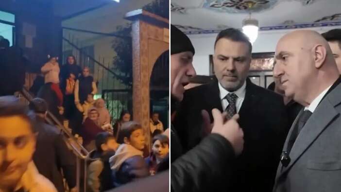 Darıca'da teravih sonrası camide kriz! Belediye Başkanı müdahale etti: Sanki dansöz oynatıyoruz!