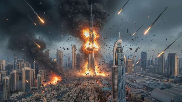 Ortadoğu'da savaş yayıldı: Dubai'de İran tedirginliği! Burj Khalifa boşaltılıyor... Tahran devasa gökdeleni vurursa ne olur? İşte olası senaryolar...