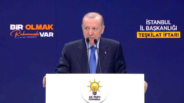 AK Parti İstanbul İl Teşkilatı İftarı… İran'a yönelik ABD-İsrail saldırıları! Cumhurbaşkanı Recep Tayyip Erdoğan: ABD-İsrail saldırılarını kabul edemeyiz