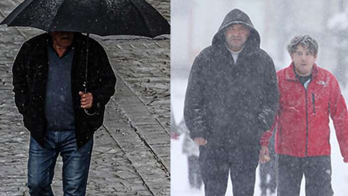 Meteoroloji duyurdu: Yarın 8 ilde sağanak, 4 ilde kar yağışı bekleniyor