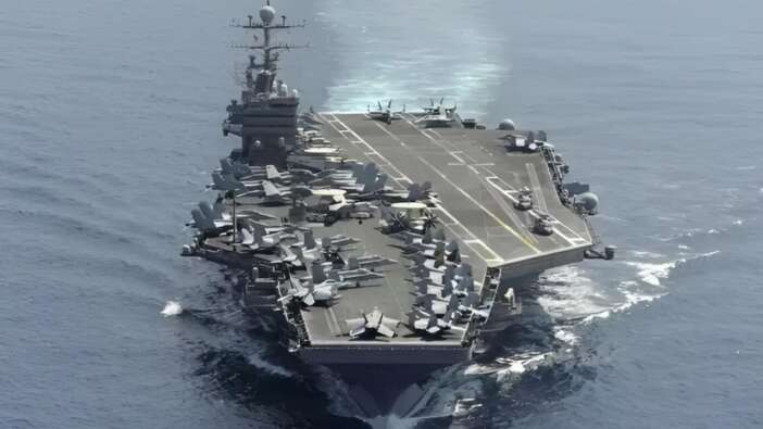 İran ABD'ye karşı ısrarla büyük oynuyor! "USS Abraham Lincoln'ü dronla vurduk"