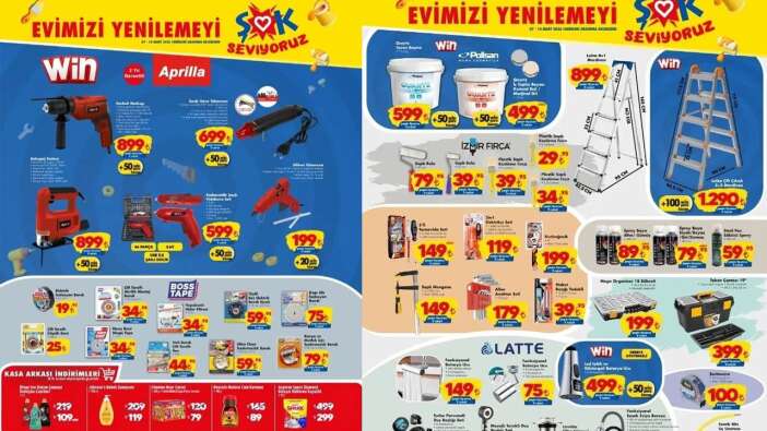 ŞOK 7 Mart Cumartesi Aktüel Ürünler Kataloğu yayımlandı! İşte indirimli ürünler