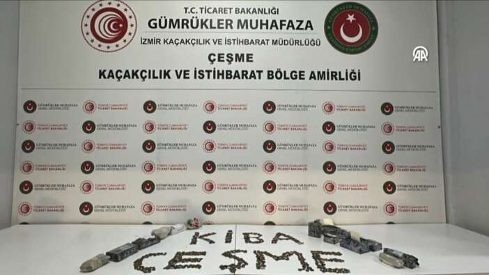 Kaçakçılara geçit yok! Çeşme Limanı’nda 7 bin 550 antik sikke ve figür İtalya’ya kaçırılmadan kurtarıldı