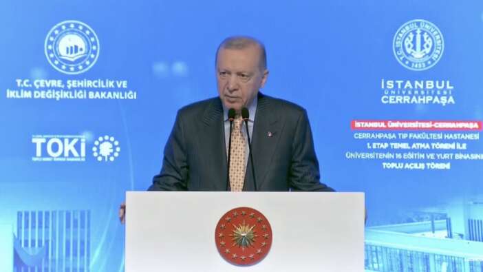 Cumhurbaşkanı Erdoğan'dan Cerrahpaşa'da dev yatırım! "İstanbul'a yakışır bir kampüs kuracağız"