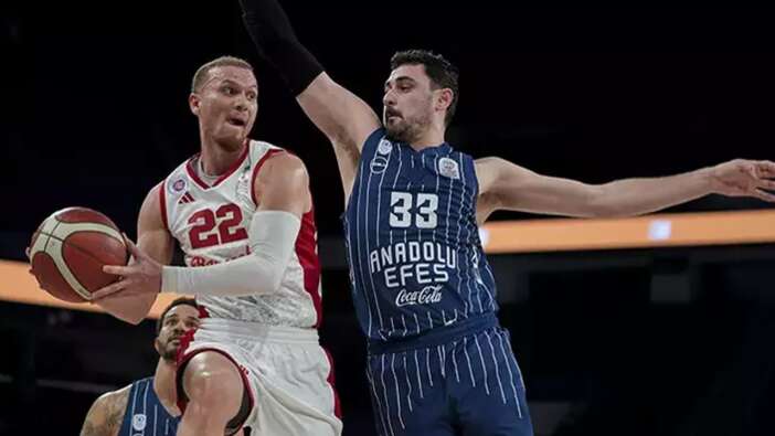 Anadolu Efes'ten bir mağlubiyet daha! Bahçeşehir Koleji'ne de boyun eğdi