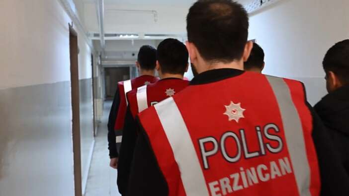 Erzincan’da aranan 7 hükümlü yakalandı