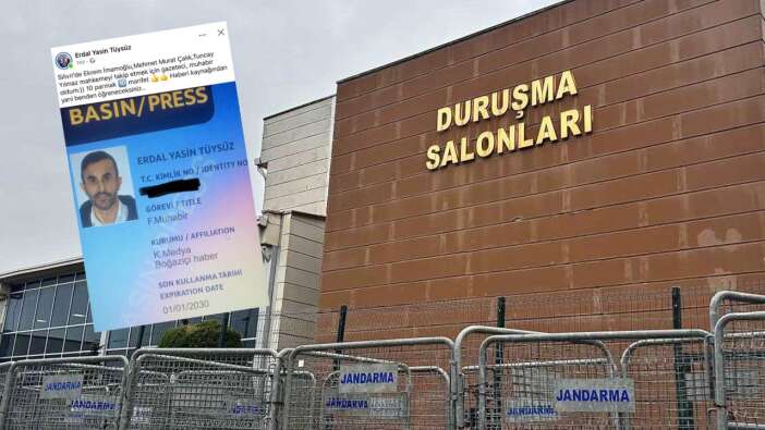Sahte basın kartı ile duruşma salonuna girmiş! CHP üyesi sahte gazeteci gözaltına alındı: "Dava için gazeteci oldum"