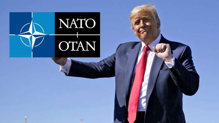 NATO’yu kuran Amerika NATO’yu karalamaya başladı! Trump: NATO bir “kâğıttan kaplan” bize yardıma gelmediler