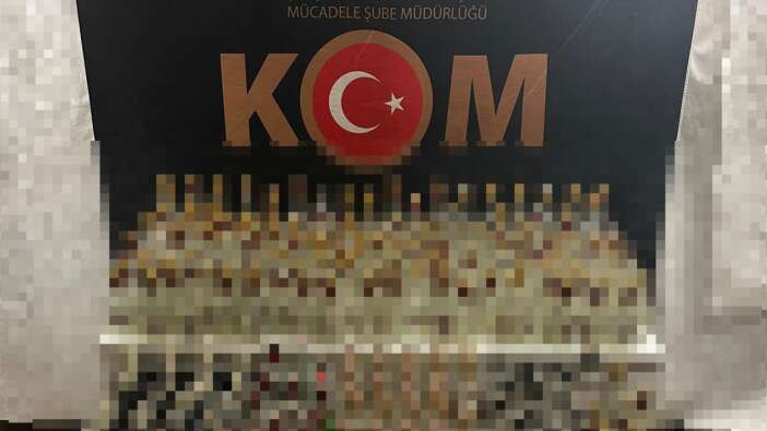 Eskişehir’de sahte içki operasyonu: 3 şüpheli gözaltına alındı