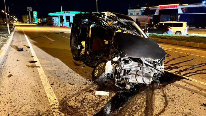 Afyonkarahisar'da trafik kazası: 1 ölü, 1 yaralı