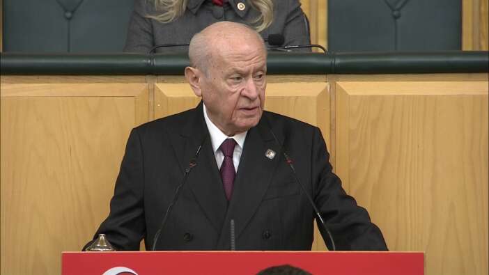Bahçeli'den "Yedi düveli denize dökeriz" mesajı! ""Güney kesimi silaha boğulurken Kuzey Kıbrıs'ı yalnız bırakmayız"